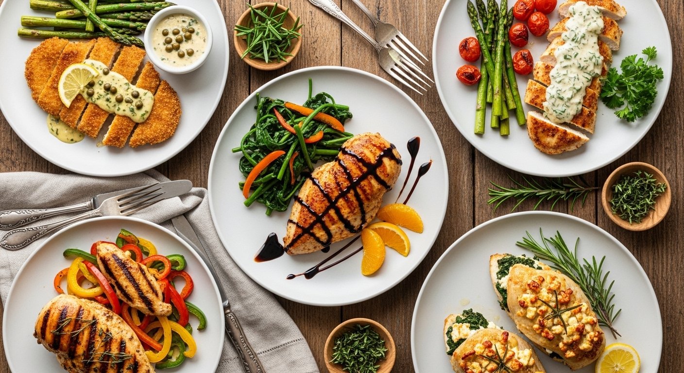 22 Simple Healthy Boneless Chicken Breast Recipes For Easy Dinners