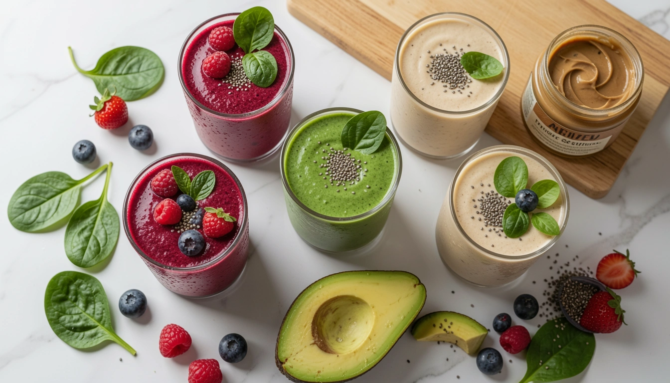 5 Breakfast Smoothie Recipes for Diabetics (Low Sugar)