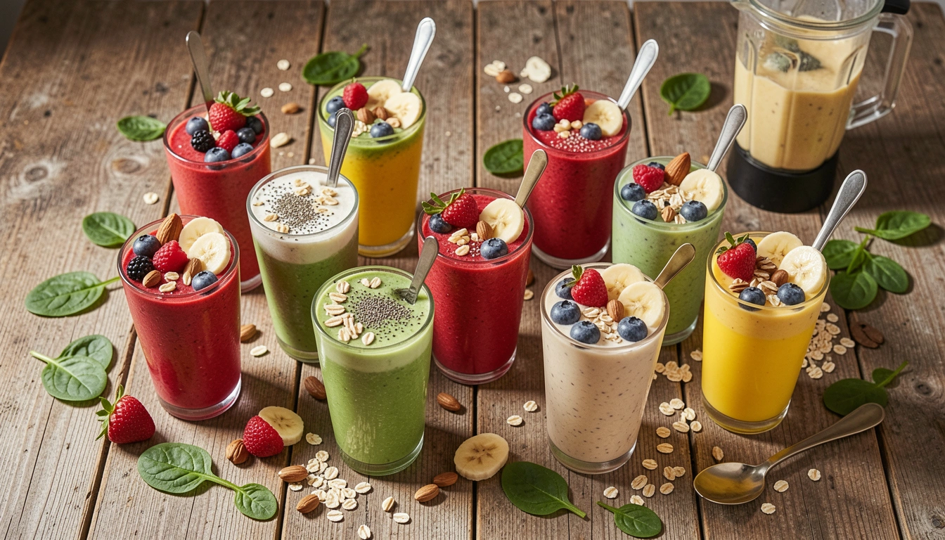 18 Protein Breakfast Smoothie Recipes to Build Muscle