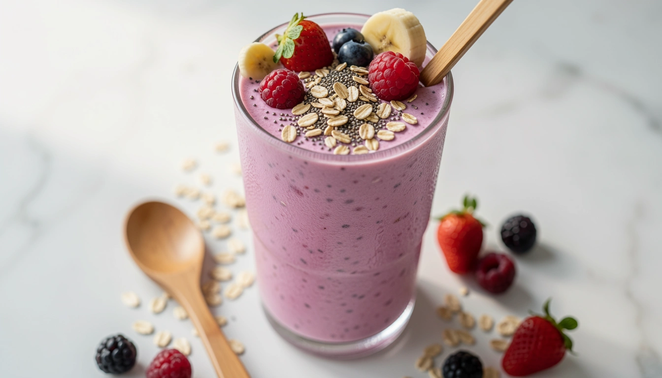 23 Breakfast Smoothie Recipes With Oats for Extra Fiber