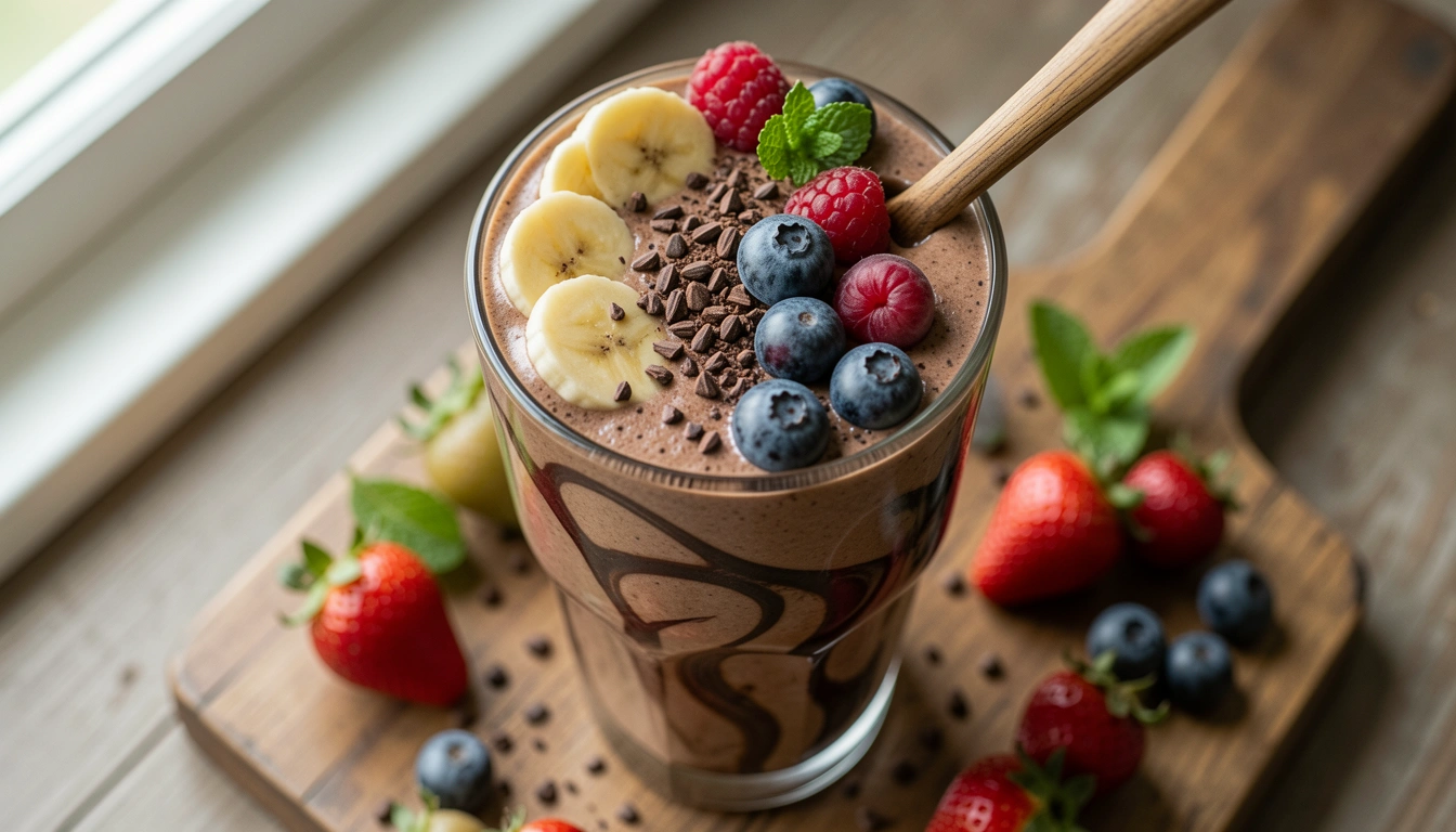 21 Healthy Breakfast Chocolate Smoothie Recipes for Chocoholics