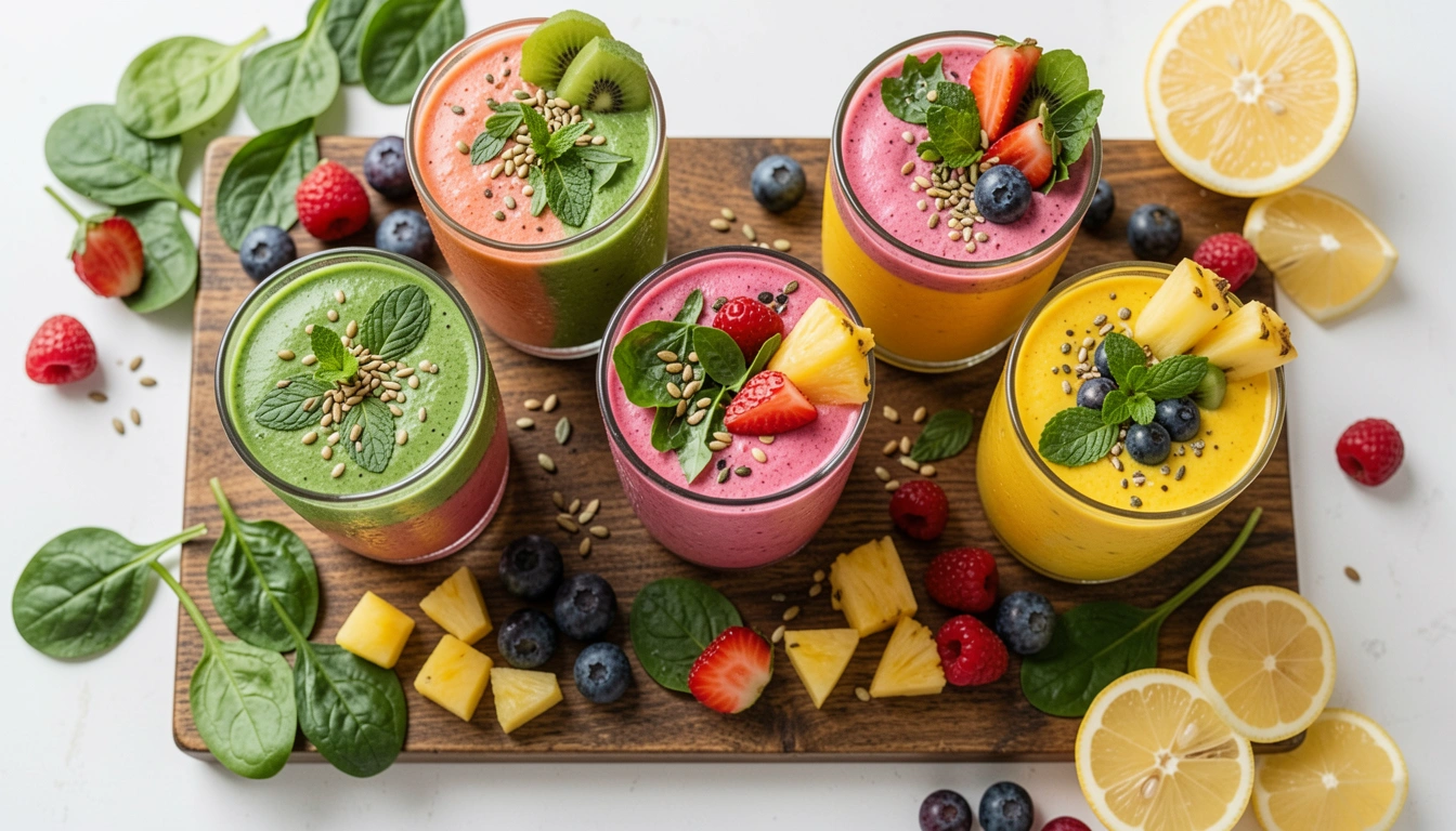 5 Detox Breakfast Smoothie Recipes for Clean Eating