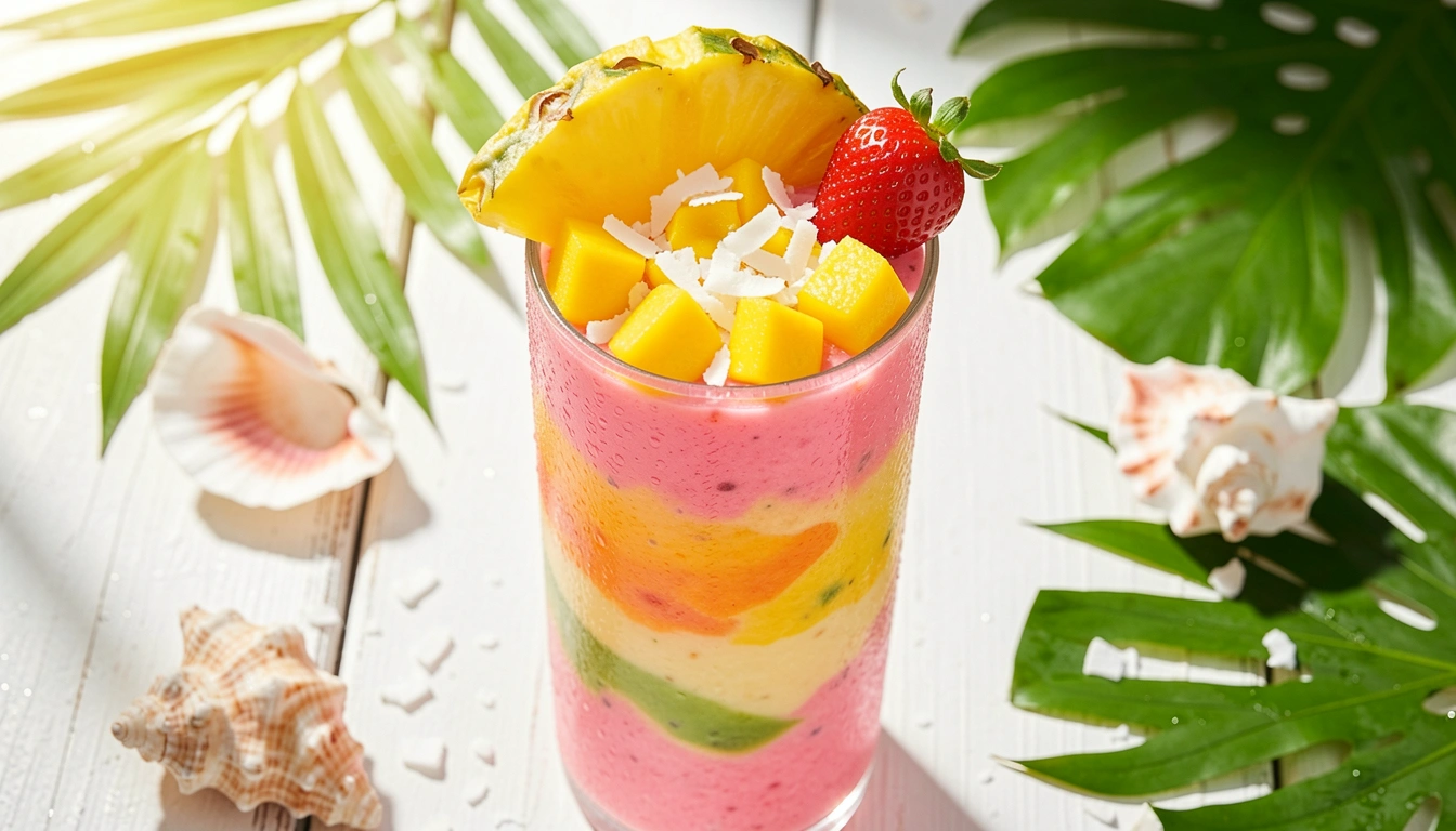 23 Tropical Breakfast Smoothie Recipes for Island Feels