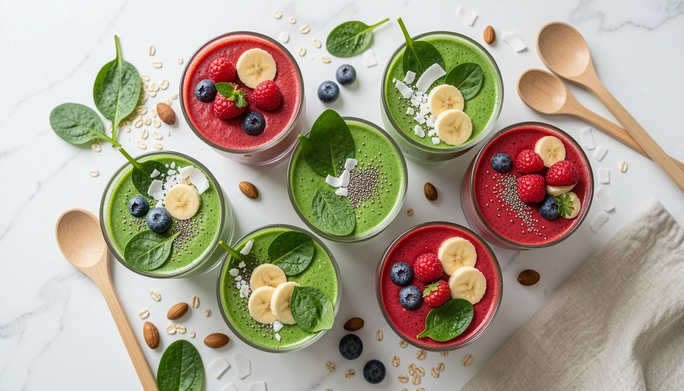 8 Vegan Breakfast Smoothie Recipes (Plant-Based)