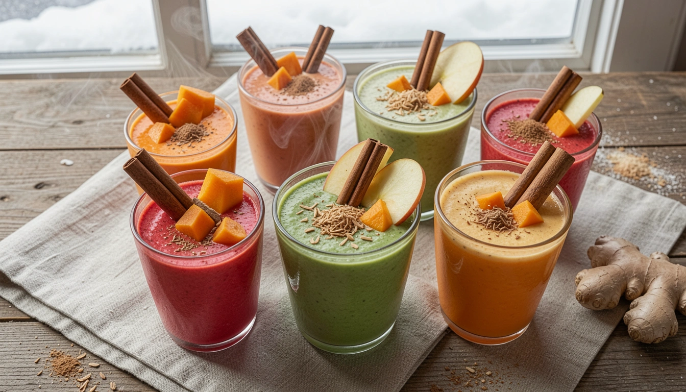 9 Winter Breakfast Smoothie Recipes for Cold Mornings