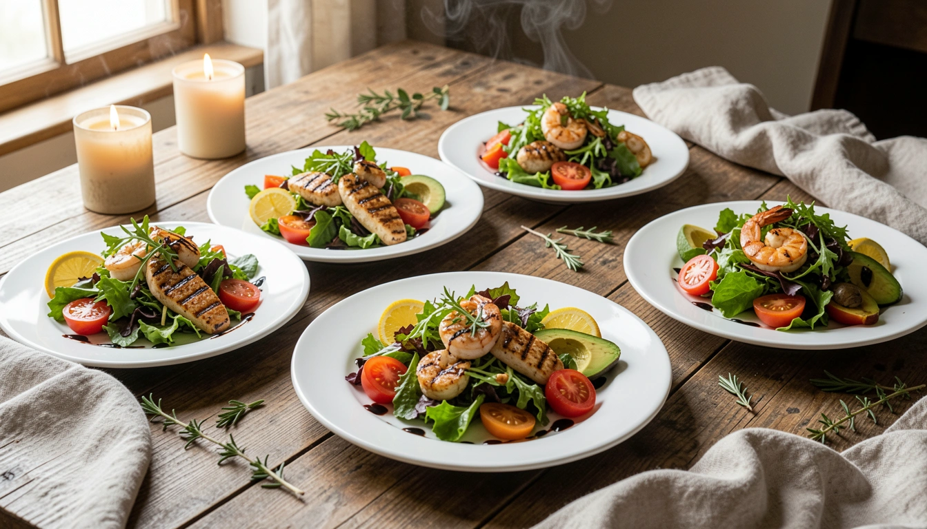 7 Salad Dinner Recipes for Two (Perfect Date Night)