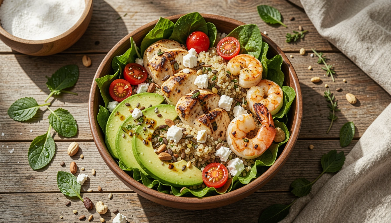 15 Dinner Salad Bowl Recipes With All the Toppings