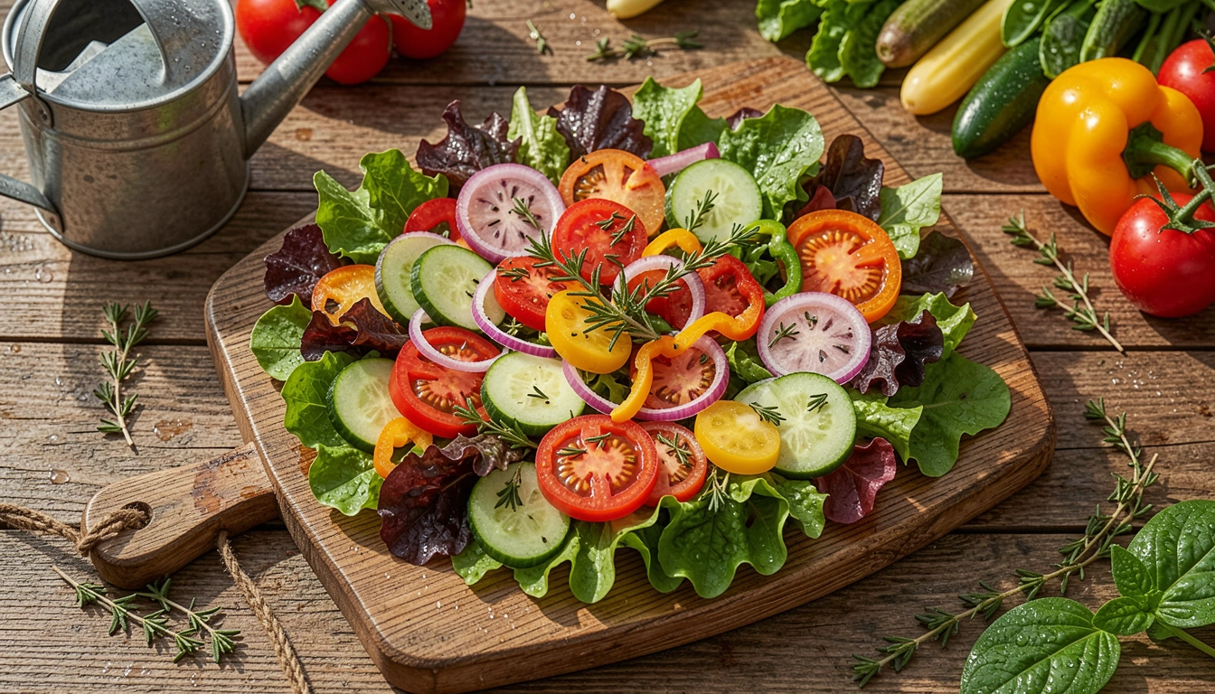 17 Garden Salad Recipes for Dinner From Your Backyard