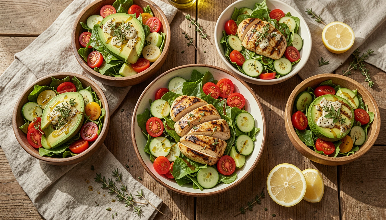 9 Low Calorie Dinner Salad Recipes for Weight Loss