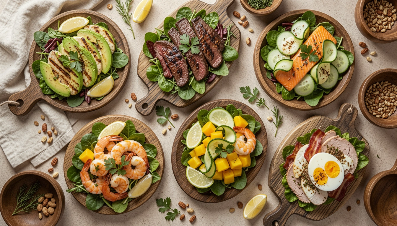 5 Paleo Dinner Salad Recipes for Clean Eating