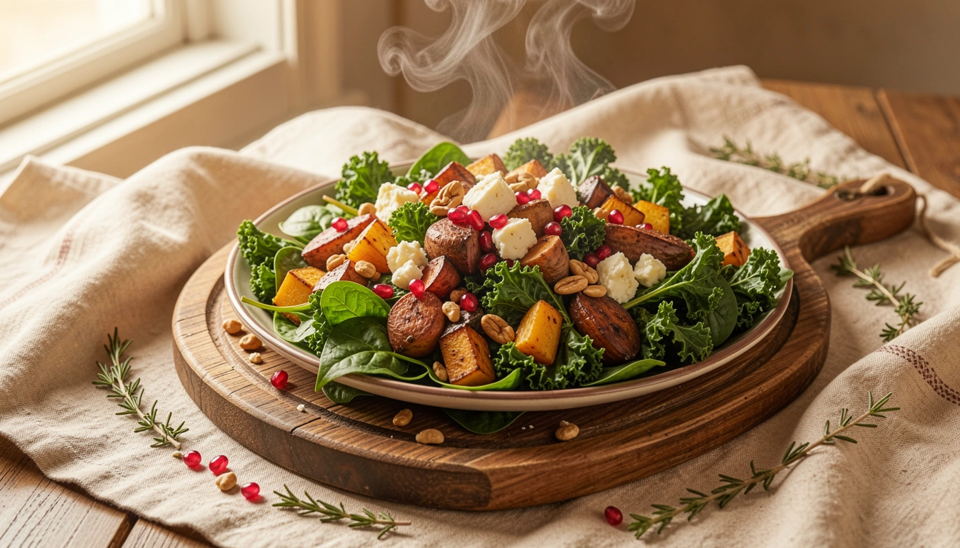 10 Salad Recipes for Winter Dinner (Hearty Greens)