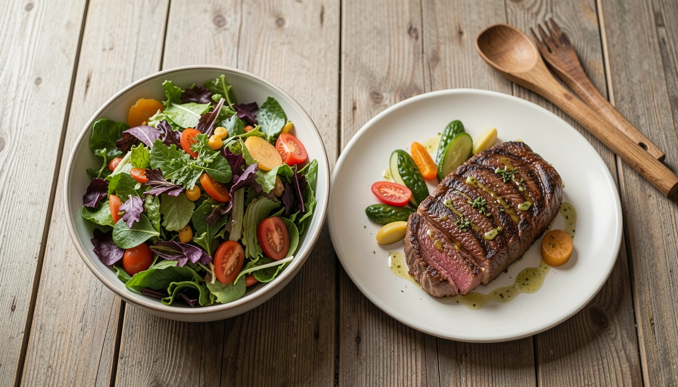 How to Serve Salad With Dinner