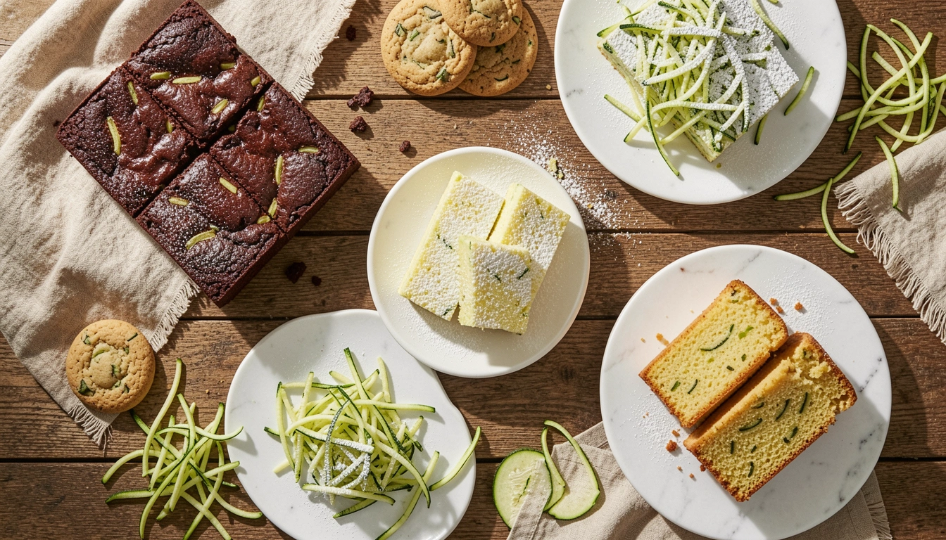 7 Shredded Zucchini Dessert Recipes for Extra Softness