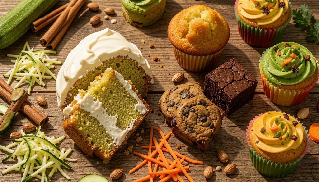 13 Zucchini Carrot Dessert Recipes (Double Veggies)
