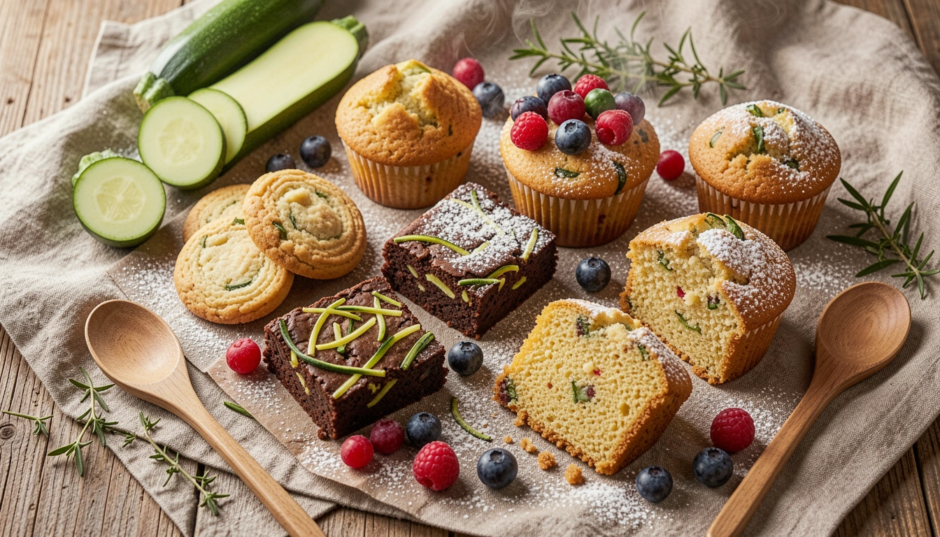 17 Zucchini Gluten Free Dessert Recipes for Celiac Diets