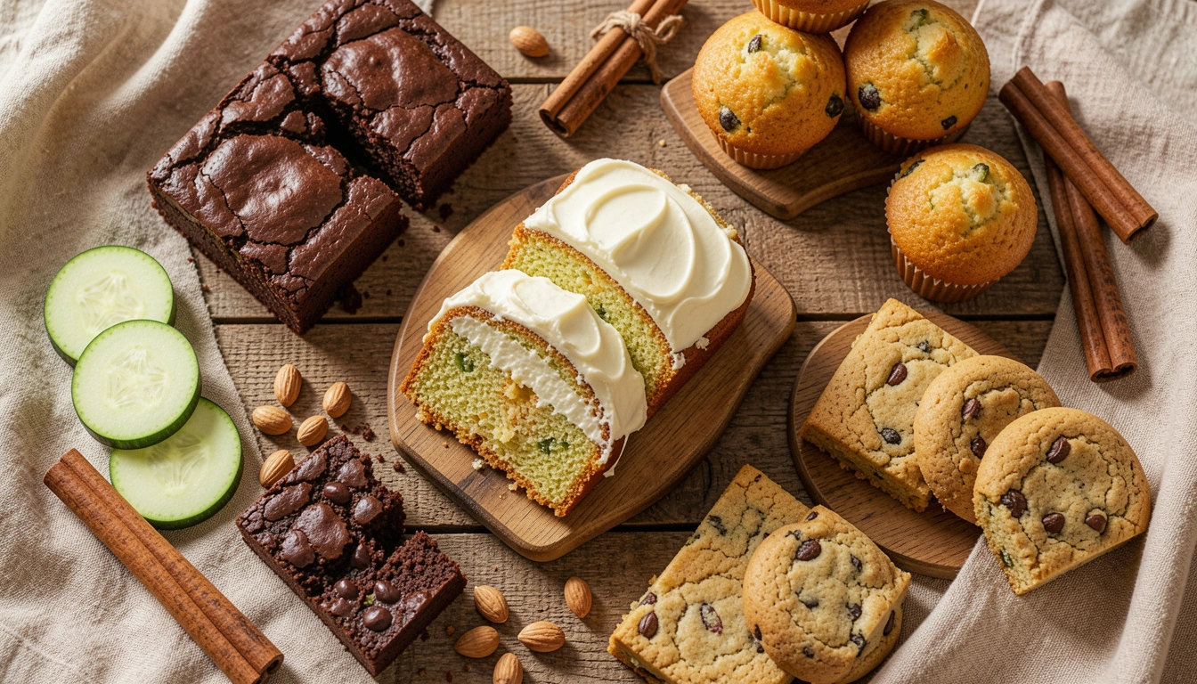 10 Zucchini Low Sugar Dessert Recipes for Diabetics
