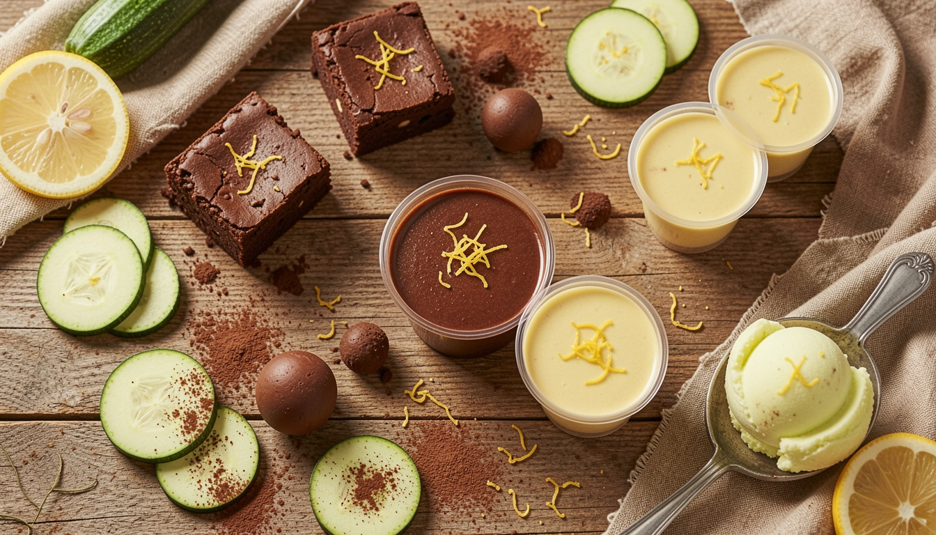 12 Zucchini No Flour Dessert Recipes (Naturally Gluten-Free)