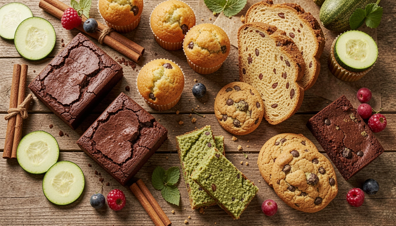 18 Zucchini No Sugar Dessert Recipes (Sweetened Naturally)
