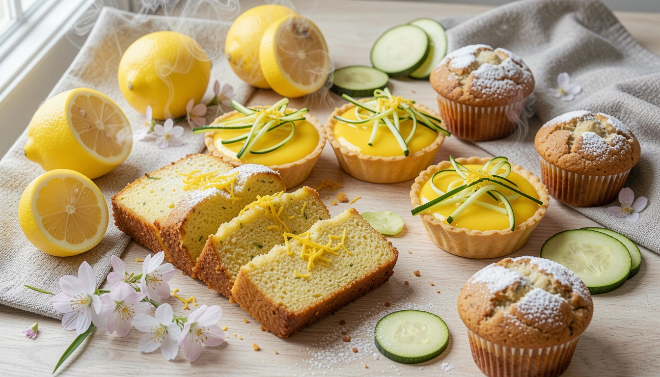 20 Zucchini Lemon Dessert Recipes for Spring Tables