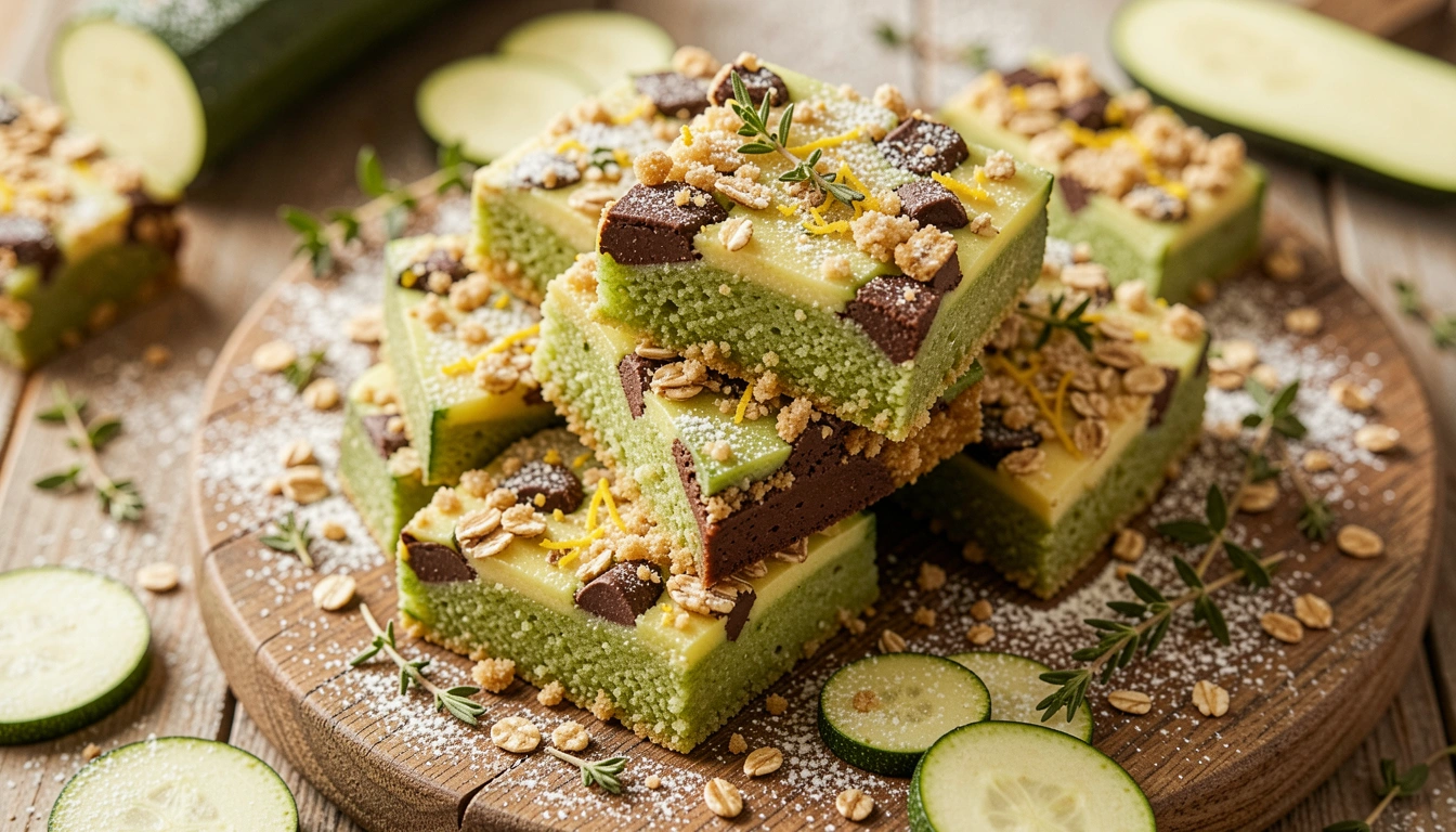 8 Zucchini Dessert Bars Recipes for Easy Baking