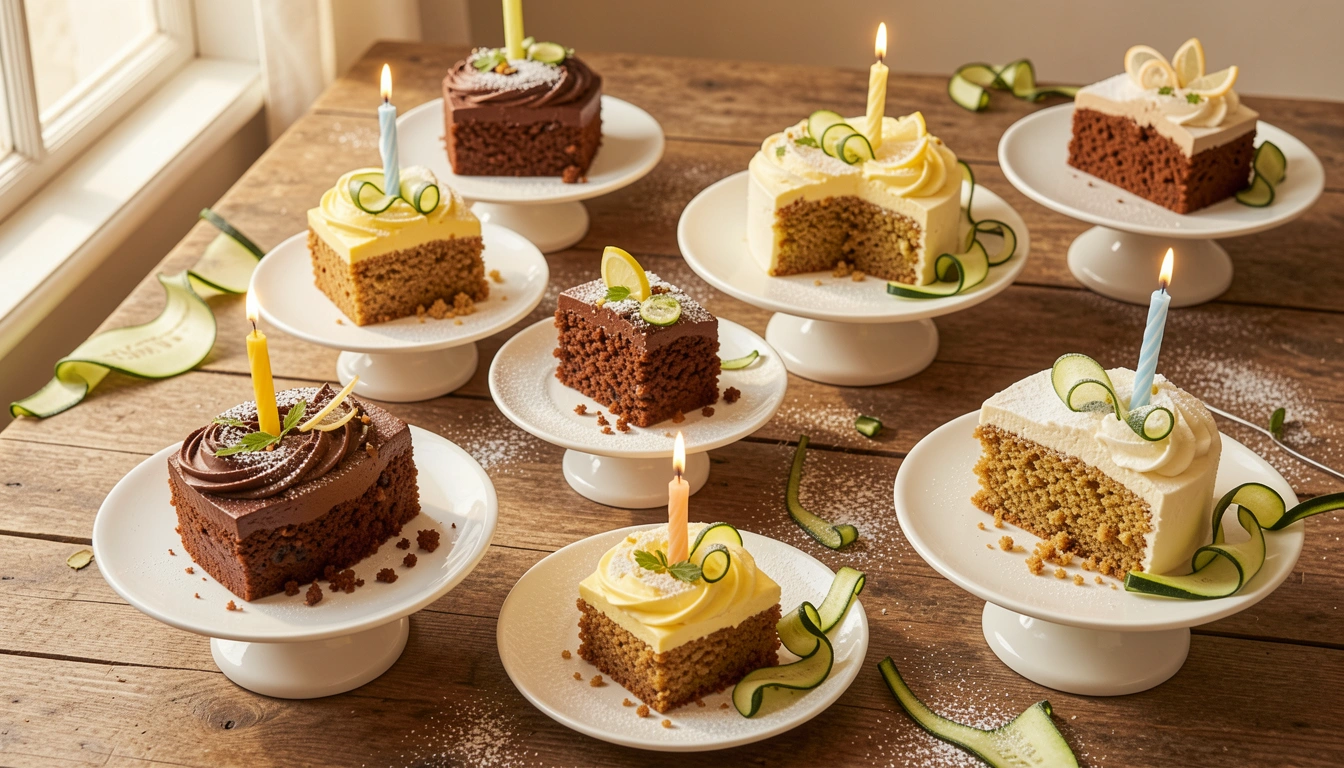 9 Zucchini Dessert Cake Recipes for Celebrations