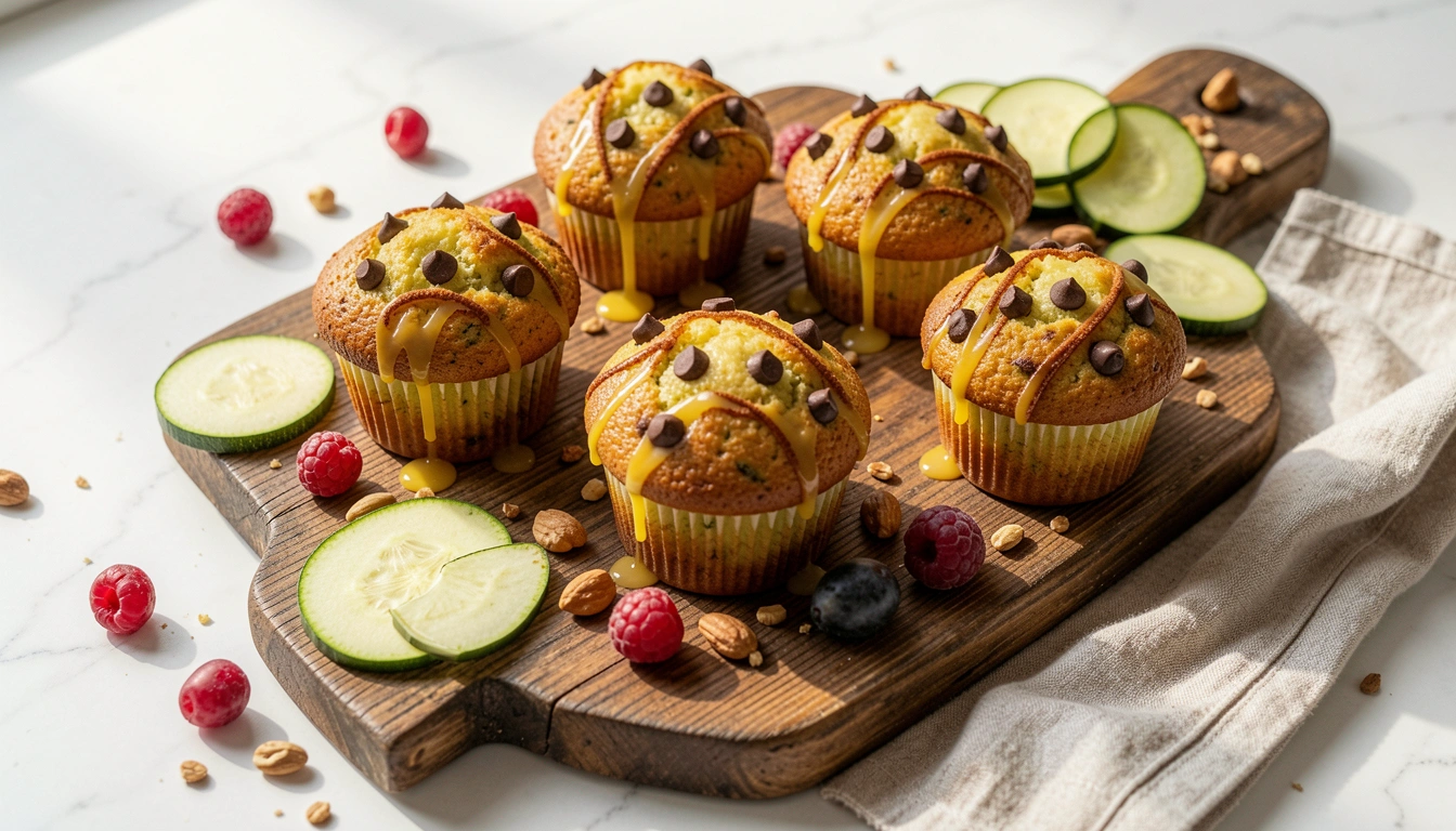 7 Zucchini Dessert Muffins Recipes for Breakfast Treats